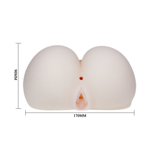 Masturbador Bunda CyberSkin com Vibrador - Sexshop