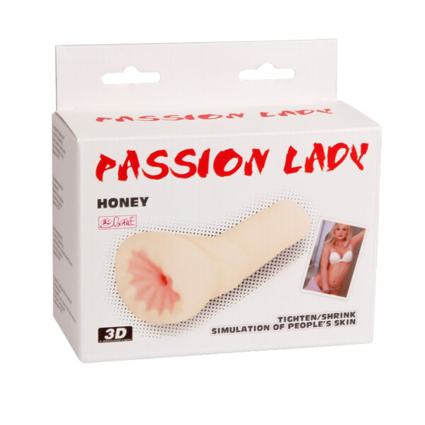 Masturbador Ânus com estrias massageadoras em cyberskin - Sexshop -17502