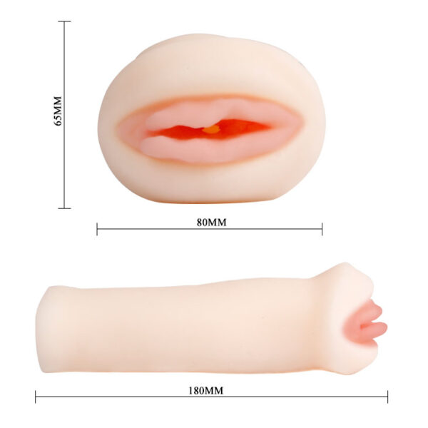 Vagina em Cyberskin com Vibrador realística - Sexshop
