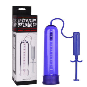 Bomba Peniana, Seringa POWER PUMP Azul - Sex shop