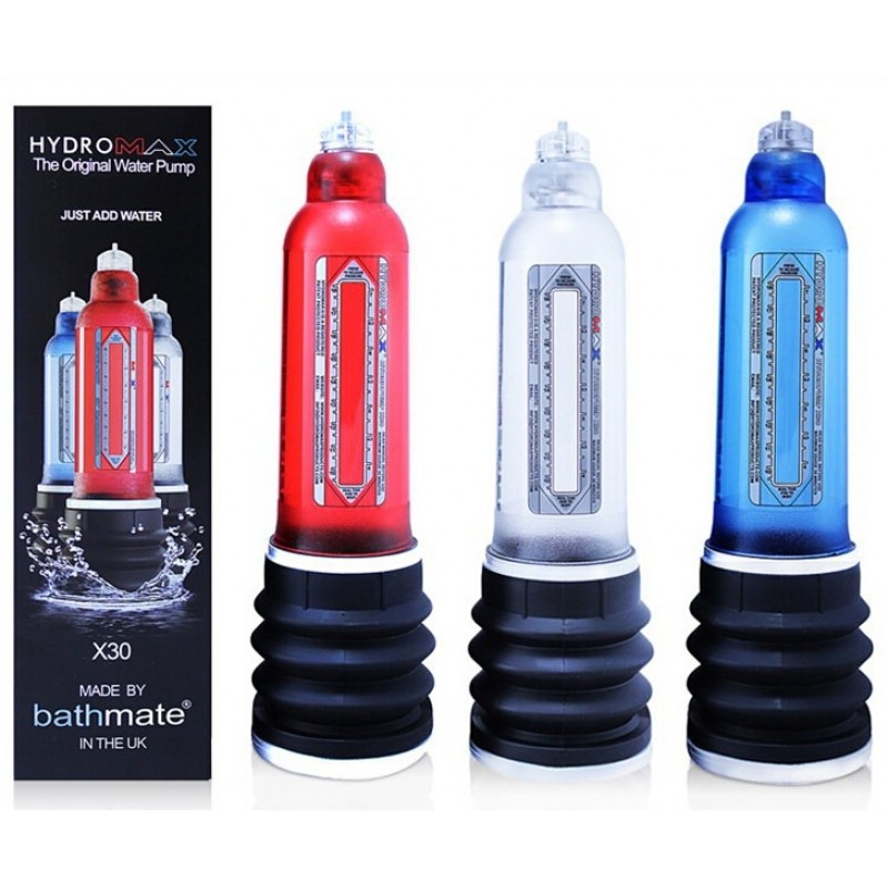 Bomba Peniana Usa No Chuveiro Bathmate Hydromax X30 - Sex shop