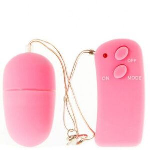 Bullet Egg com controle remoto Rosa - Sexshop