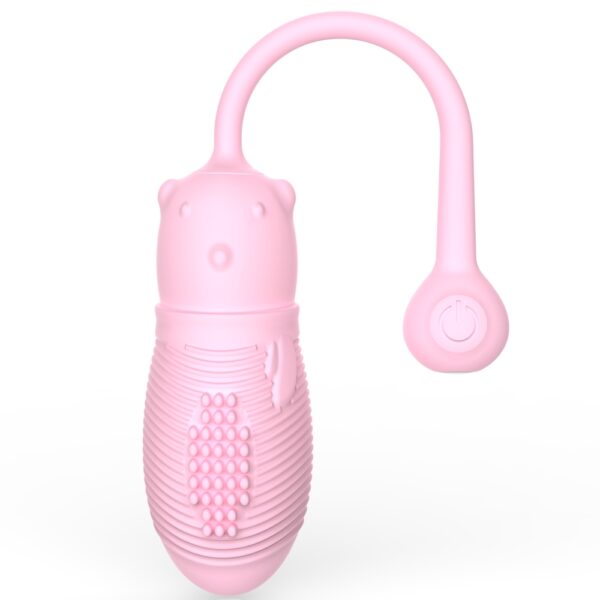 Cápsula Vibratória Recarregável em Formato de Urso 10 Velocidades