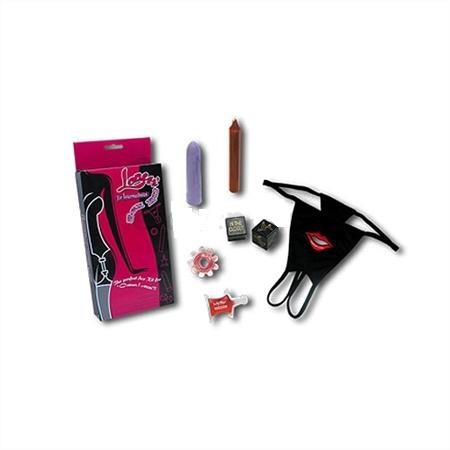 Kit para casal com acessórios diversos - LOVER'S SEX KIT - Sexshop