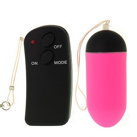 Vibrador Bullet Egg com controle remoto 7 x 3 cm - Sexshop