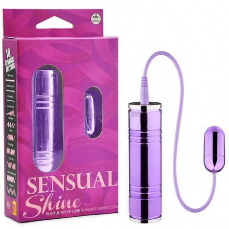 Cápsula metalizada 10 velocidades - SENSUAL SHINE - NANMA - Sexshop