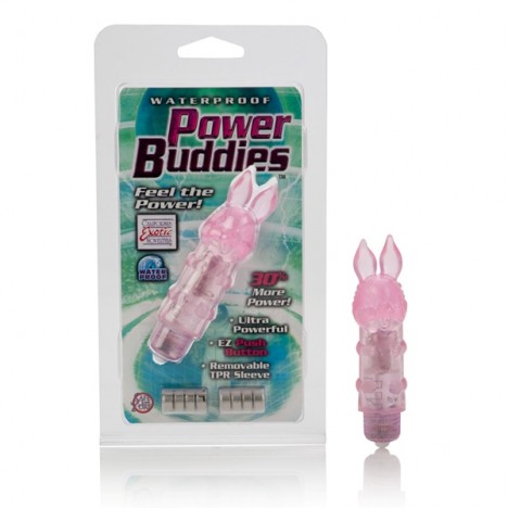 Cápsula Vibratória Waterproof Power Buddies Pink Rabbit - Sex shop