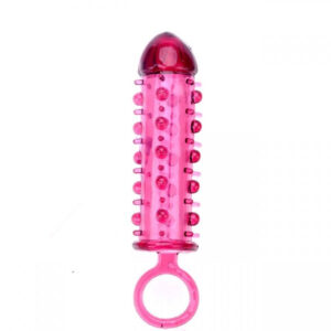 CAPA PENIANA BAG COM ANEL TESTICULAR - VINHO - Sexshop