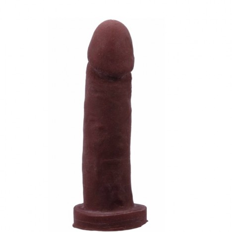 CAPA PENIANA CYBER 18,5X4 CM - COR CHOCOLATE - Sexshop