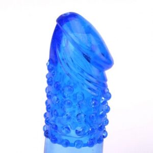 Capa Extensora Peniana para Pênis Azul - Sexshop