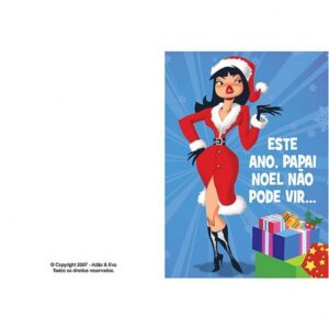 Cartão - Este ano, papai noel não pode vir - Sexshop-0