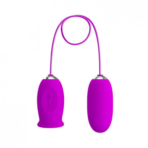 Vibrador formato de Língua e Capsula vibratória - Daisy Pretty Love