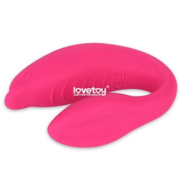 Vibrador para Casais, com Formato Golfinho com 10 Modos de Vibração - TOYZ4PARTNER - Sex shop