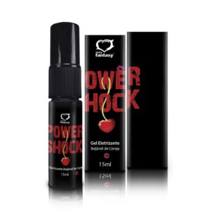 Power Shock Beijável Cereja Eletrizante 15ml SexyFantasy - Sexshop