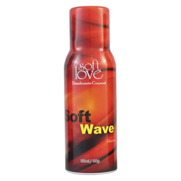 Soft Wave Chocolate Desodorante Corporal 85ml/60g Soft Love - Sexshop-0