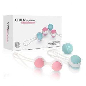 Color Kegel Balls - Bolinhas de pompoar com pesos e cores diferentes - Sexshop