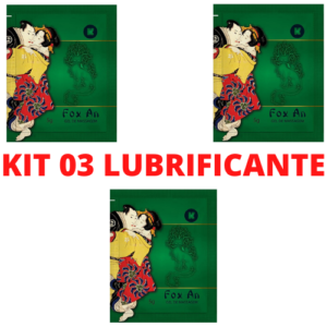 Kit 03 Unidades Gel Lubrificante Anal Fox-An 5g - Sexshop