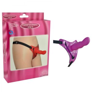 Cinta Peniana com Penetrador Escalonado Com Sistema VACU-LOCK - Sexyshop