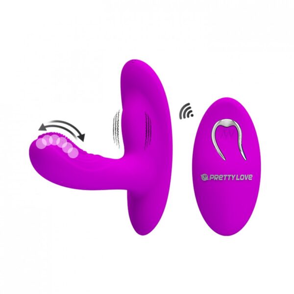 Estimulador Clitoriano Wireless com Penetrador e 12 Modos de Vibração - PRETTY LOVE MAGIC FINGER - Sexshop