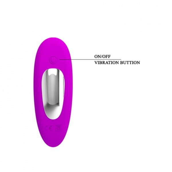 Estimulador Clitoriano Wireless com Penetrador e 12 Modos de Vibração - PRETTY LOVE MAGIC FINGER - Sexshop