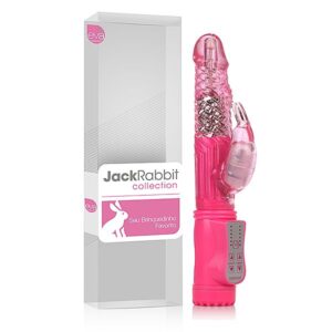 Vibrador Rotativo Jack Rabbit Rosa - Coelhinho Sex shop