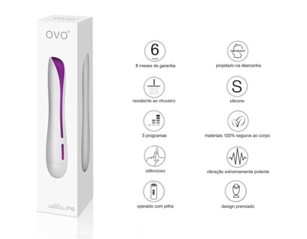 Vibrador, F10 - Violet - OVO LifeStyle - Sex shop