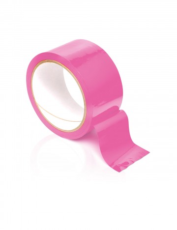 Fita rosa para bondage - PLEASURE TAPE PVC - PIPEDREAM - Sexshop-5493