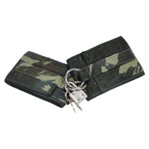 Algemas eróticas, estilo militar camuflada - PRESUTTI - Sex shop