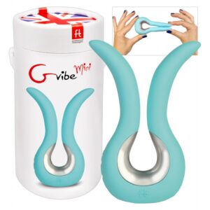 Vibrador e Estimulador duplo Gvibe MINI - Tiffany Mint - Sexshop