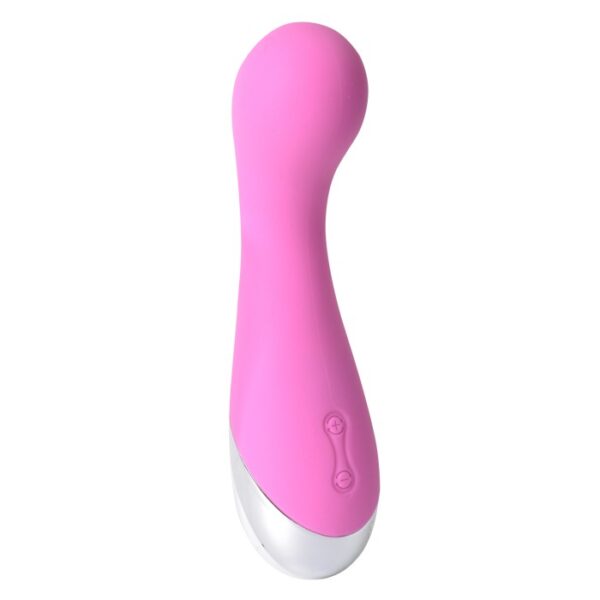 Vibrador e Massageador Ponto G 10 Vibrações - G Spot Rechargeable Silicone Vibrator - Sex shop