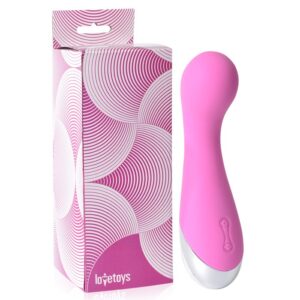 Vibrador e Massageador Ponto G 10 Vibrações - G Spot Rechargeable Silicone Vibrator - Sex shop