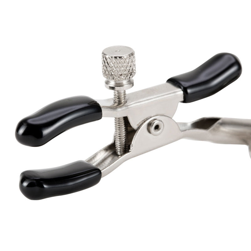 Grampos para os seios em metal com sino - Sexshop