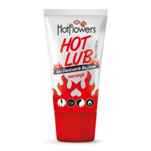 Gel Deslizante HotLub Beijável 25g HotFlowers - Sex shop