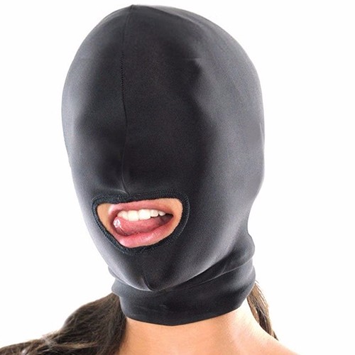 Mascara para Fetiche com abertura na boca - Sexshop