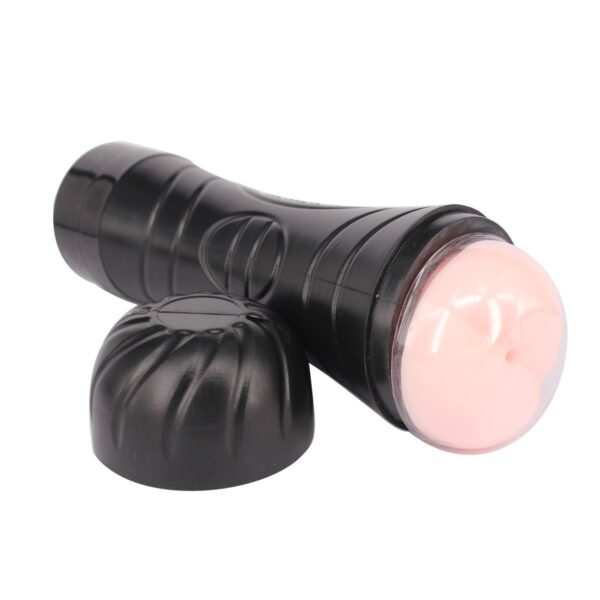 Masturbador Ânus Lanterna Cyberskin com Vibrador - Sexshop