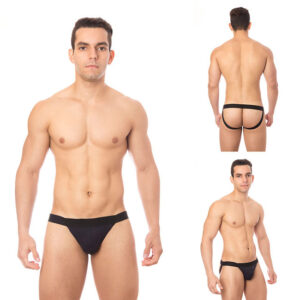 Jockstap Preto Simples - Sexyshop