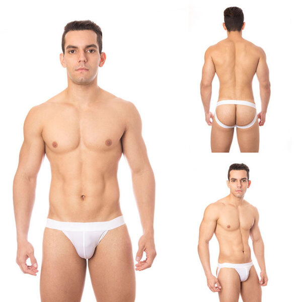 Jockstap Branco Simples - Sexyshop