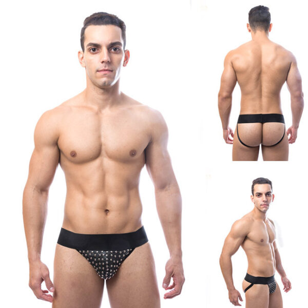 Jockstap Detalhes em Metal Sado - Sexy shop