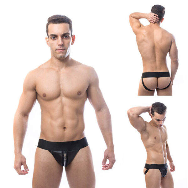 Jockstap Sado com ziper - Sexy shop