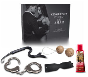 Kit Cinquenta Formas de Amar - Sexshop