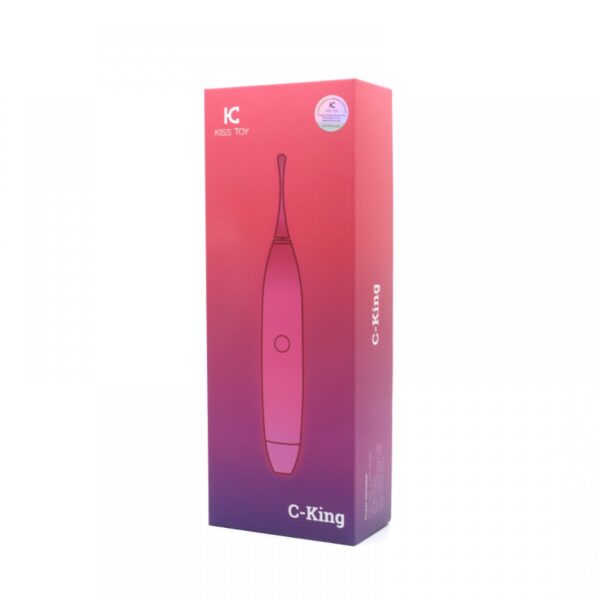 Vibrador Feminino com 5 vibrações - Estimulador Erótico - Kiss Toy