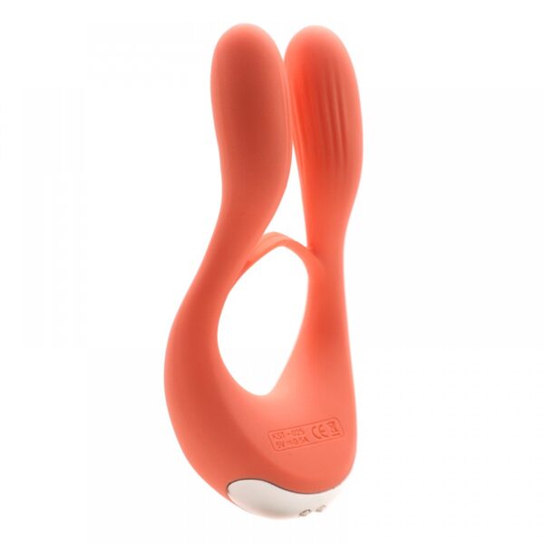 Anel peniano Vibrador de luxo 10 Velocidade e Estimulador Clitoriano - Martins Kiss Toy