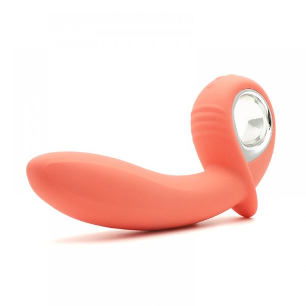 Vibrador Inflável e Automático de Luxo 10 Vibrações - Klein Kiss Toy