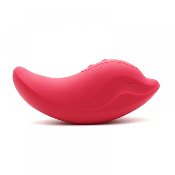 Vibrador Clitoriano Golfinho com 5 vibrações - Heidi Kiss Toy