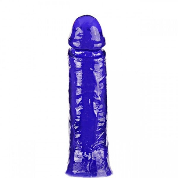 Pênis gostoso e macio Lilás 19,5 x 4 cm - Sexshop