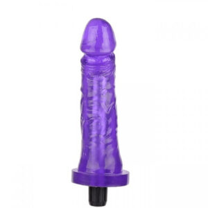 Pênis Vibrador Realístico Roxo 17,5X3,8CM - Sexy shop