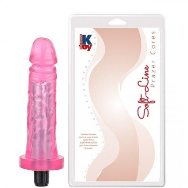 Pênis Vibrador Realístico Roas 17,5X3,8CM - Sexy shop