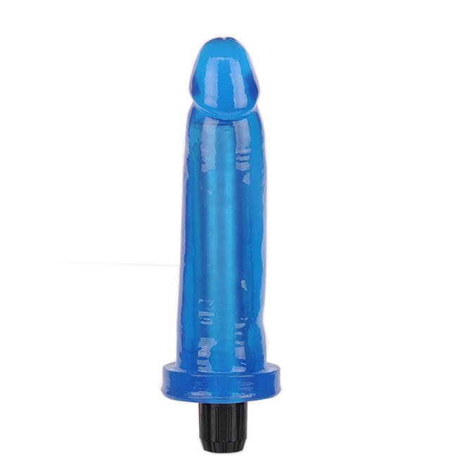 Pênis Realístico translucido Azul 15x3,3 - Sexshop