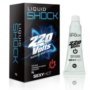 Liquid Shock 220 Volts - 8g - Muito mais eletrizante - Sexshop