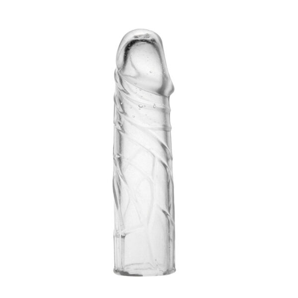 Capa peniana lisa 13,5cm - Clear - Sex shop